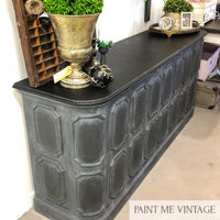 Midnight Elegant Panelled Sideboard NZ