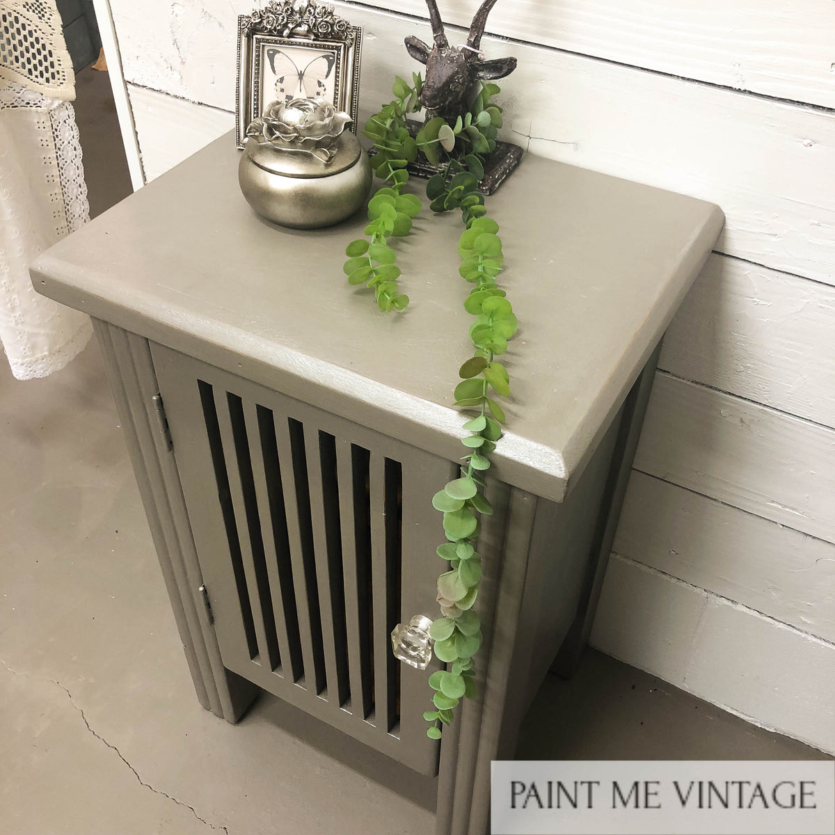 Paloma & Silver Metallic Wash Side Table NZ