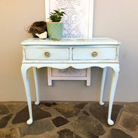 Moonstone & Floral Curved Hall Table - unavailable