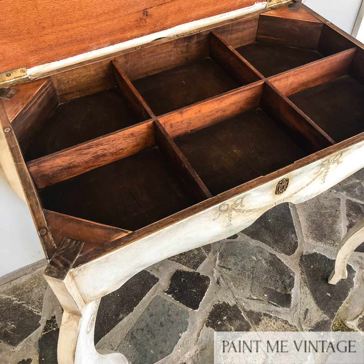 Yorkshire Stone Aged Elegance Hall Table with a Secret NZ