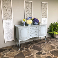 Aurora Bow Fronted and Carved Sideboard - not available