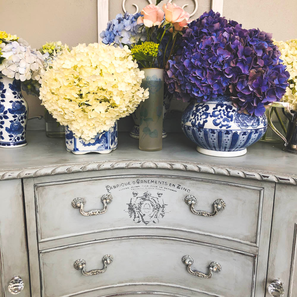 Aurora Bow Fronted and Carved Sideboard NZ