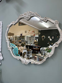 Peony & Wild Tusk look Aged Vintage mirror