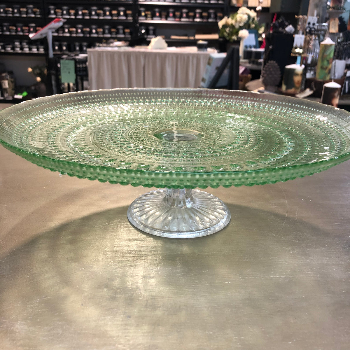 Green Glass Vintage riser