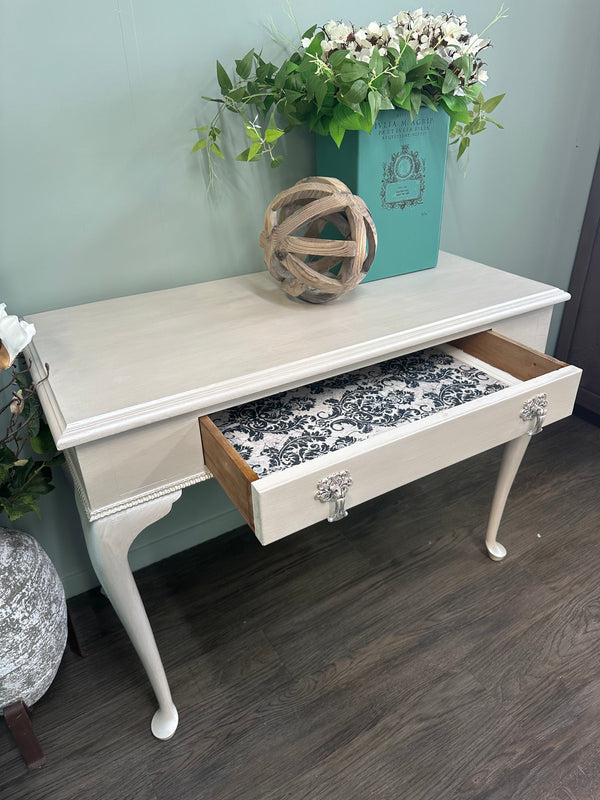 Pearl Lustre Hall table | Paint Me Vintage