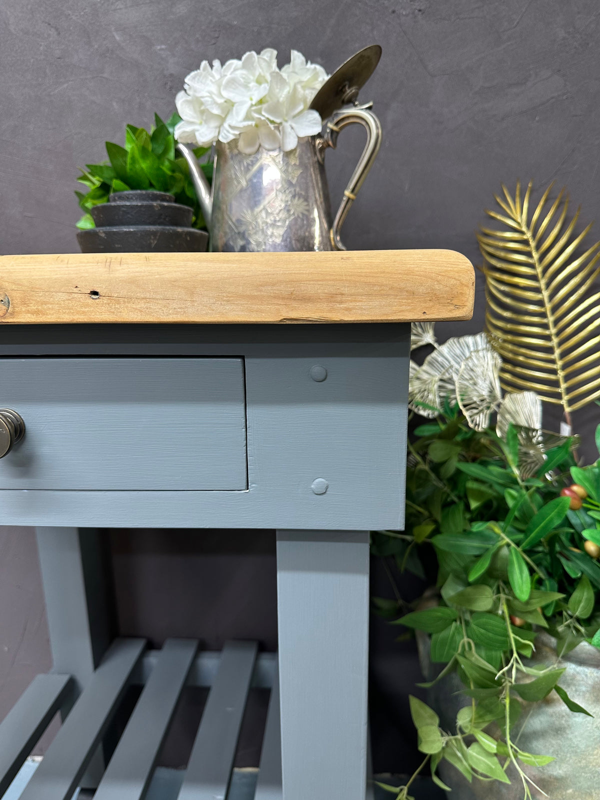 Butchers Block in Clubhouse Grey