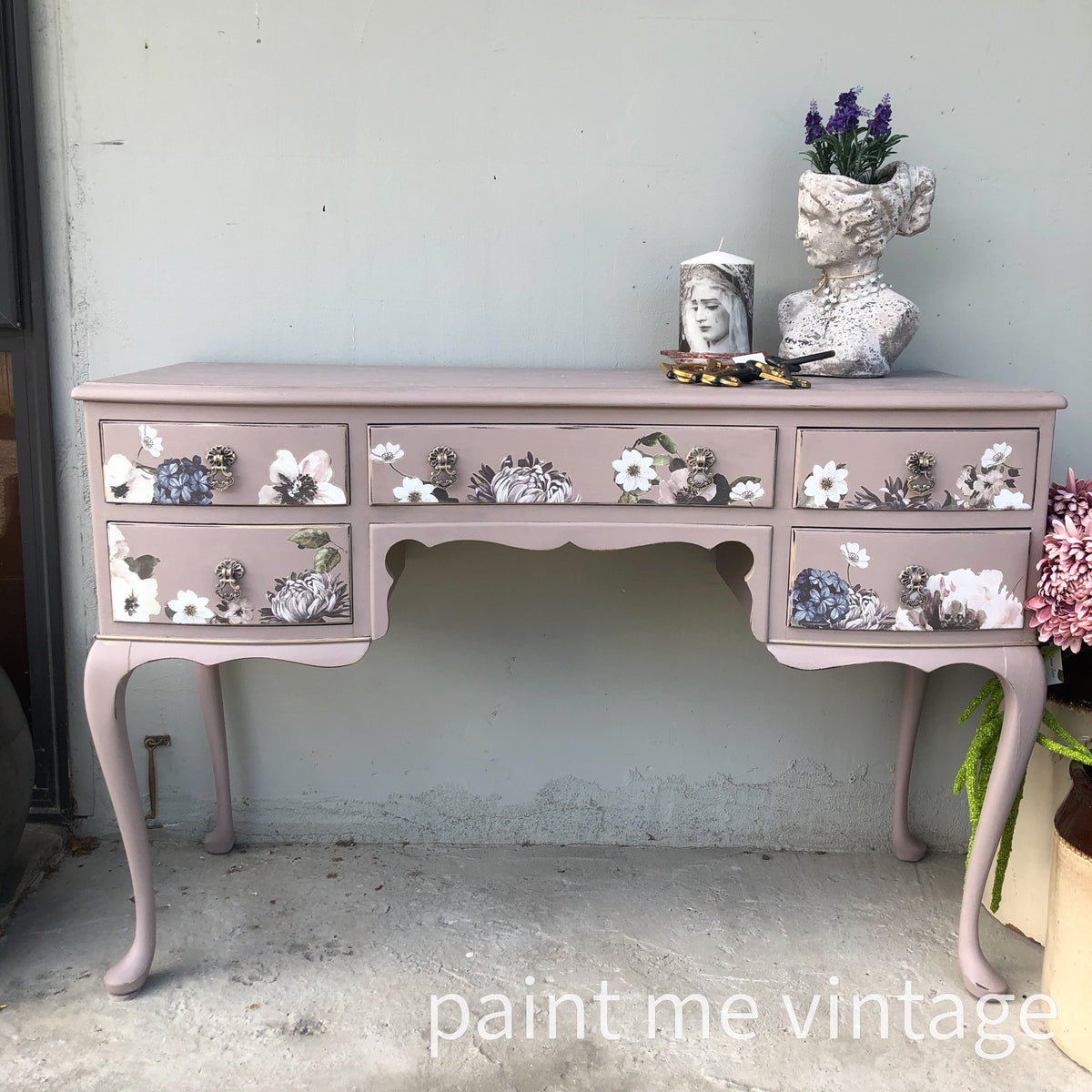 Izabellars Room Stencilled Dresser