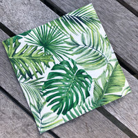 Palms Green Napkin for Decoupage