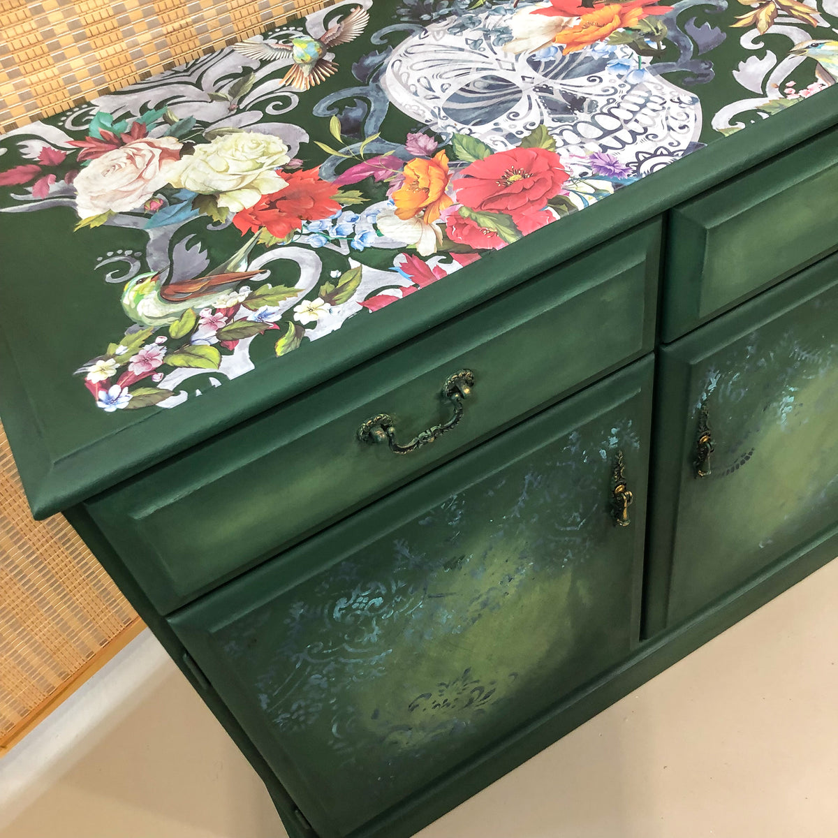 Boho Gretels Forest Sideboard | Paint Me Vintage